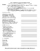 Poetry-Rhyme Scheme Notes and Practice Worksheet by The Bard Enthusiast