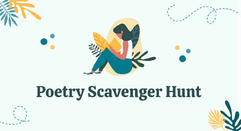 Preview of Poetry Scavenger Hunt Google Slides