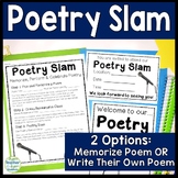 Poetry Slam | Slam Poetry Night where Students Memorize & 