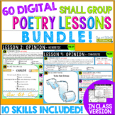 Poetry Small Group Reading Lessons: BUNDLE- Digital and Pr