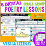 Poetry Small Group Reading Lessons - VISUALIZING - Digital