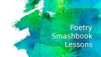 Preview of Poetry "Smashbook" Journal Unit