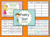 Poetry Sort-similes, metaphors, and personification