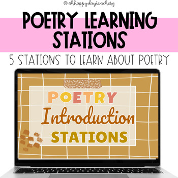 Preview of Poetry Station Work | Introduction to Poetry | Poetry Unit