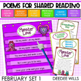 Poetry for Shared Reading - Valentines Day and More Poems for February  Set 1