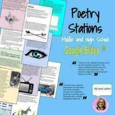 Poetry Stations High School and Middle School Digital Activity