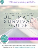 Poetry Teacher's ULTIMATE SURVIVAL GUIDE:  A Handbook for 
