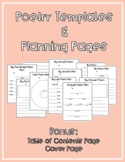Poetry Templates and Planning Pages 