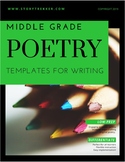Poetry Templates for Writing | Middle School ELA
