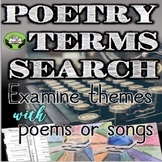 POETRY TERMS SEARCH