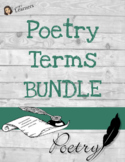 Poetry Terms Bundle