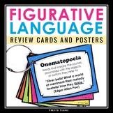Figurative Language Flashcards and Posters - Poetry Terms 