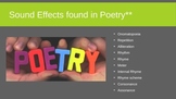 Poetry Terms Powerpoint