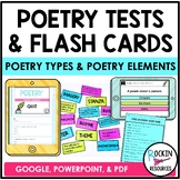 Poetry Tests | Poetry Study Guides | Flash Cards | GOOGLE 