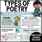 Poetry Text Reading Writing PowerPoint Presentation - Guid