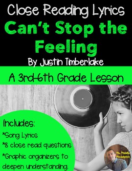 Can T Stop The Feeling Worksheets Teaching Resources Tpt