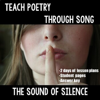 Poetry Through Song - Individual Lesson (Sound of Silence)