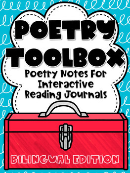 Preview of Poetry Tools for Interactive Journals - BILINGUAL Edition (Eng & Spa)