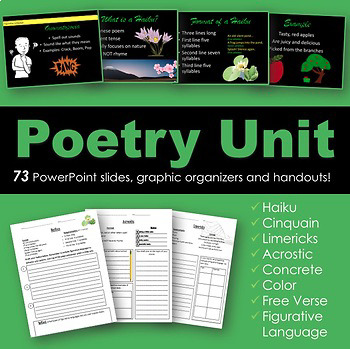 Preview of Poetry Unit