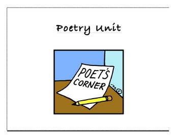 Preview of Poetry Unit