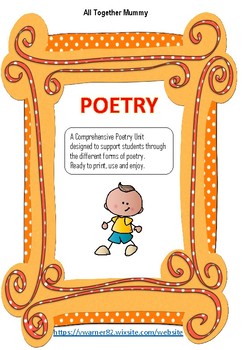 Poetry Unit by All Together Mummy | Teachers Pay Teachers