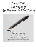 Poetry Unit:  70+ Pages of  Reading and Writing Poetry