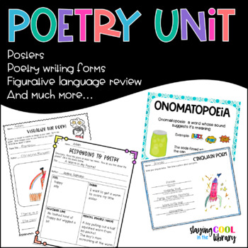Preview of Poetry Unit Activity Pack