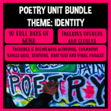 High School Thematic Poetry Unit Bundle: Identity