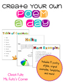 Poetry Unit For Big Kids: Writing a Poem a Day