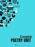 Poetry Unit - Middle or High School Complete Unit