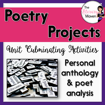 Preview of Poetry Projects: Personal Anthology, Poet Analysis, Presentations