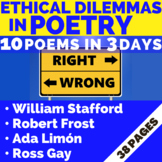 ETHICAL DILEMMAS IN POETRY: Poems on Behaving Ethically & 