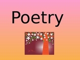 Poetry Unit Power Point Sample Mentor Poems