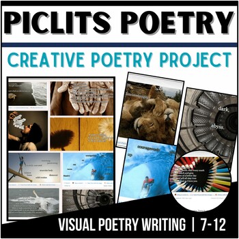 Preview of Poetry Unit Project for Middle School ELA | High School English | Poems