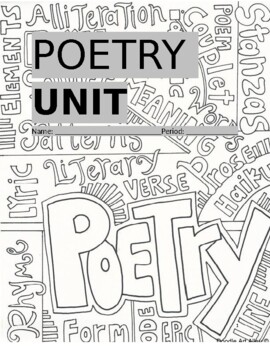 Preview of Poetry Unit Workbook