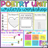 Poetry Unit for Writer's Workshop: First and Second Grade