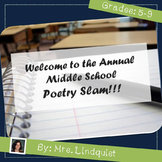 Poetry Unit and Poetry Slam - Common Core Aligned