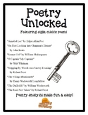 Poetry Unlocked - 8 classic poems together!