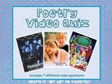 Poetry Video Quiz