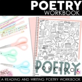 Poetry Workbook Print & Digital | Poetry Unit | Elements a