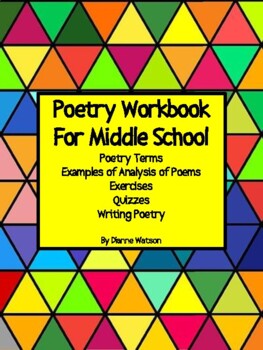 Preview of Poetry Workbook for Middle School