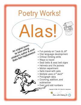 Preview of Poetry Works!––“Alas!”, A Parody of Nursery Rhyme “Jack and Jill” & Activities