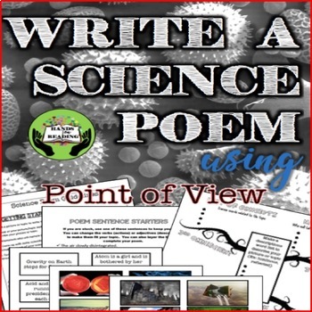 Preview of SCIENCE POETRY WRITING