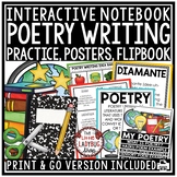 Poetry Month Writing Activities Interactive Notebook Poetr