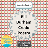 Poetry Writing - Bill Durham Narrative Poems - Writing For