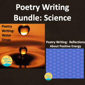 Preview of Science Sub Plans Bundle:  Water Drops & Positive Energy, Creative Writing