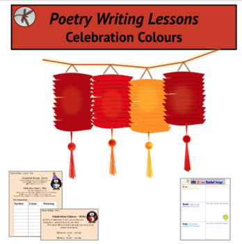 Preview of Poetry Writing - Celebration Colours - Language Skills - Culture, Social Studies