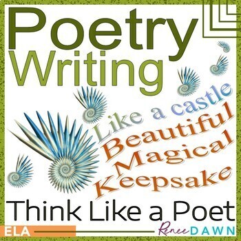 Preview of Poetry Writing - Free Verse Creative - Writers Workshop Poetry Writing