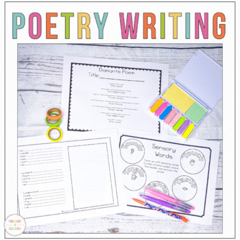 Poetry Writing Templates and Journal by Endeavors in Education | TpT