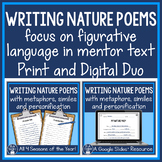 Poetry Writing Lesson | Worksheets Writing Nature Poems wi